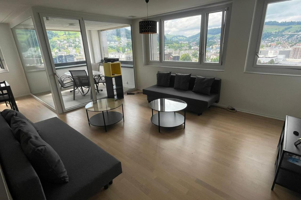 Dream View Apt With Homecinema Netflix & Loggia 卢塞恩 外观 照片